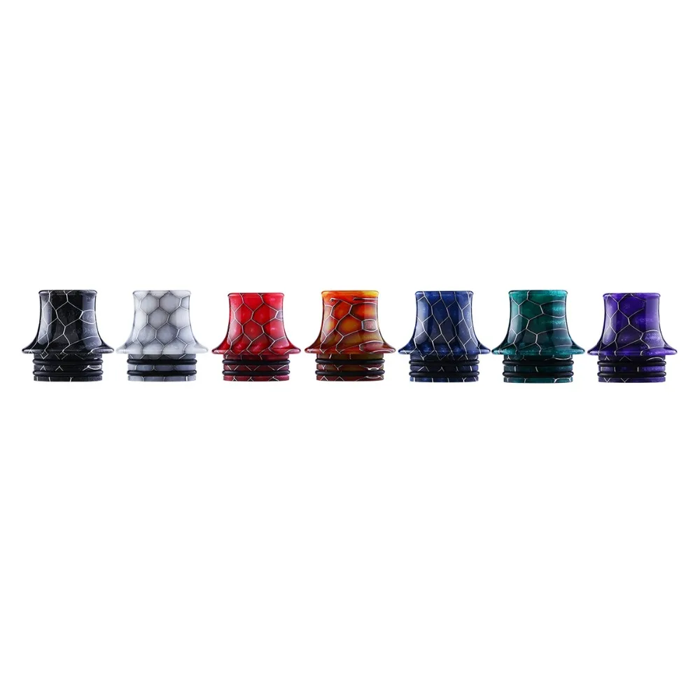 Vulcanee Rose Snake 810 капельный наконечник 528 широкий мундштук для вейпа Prince Mtl