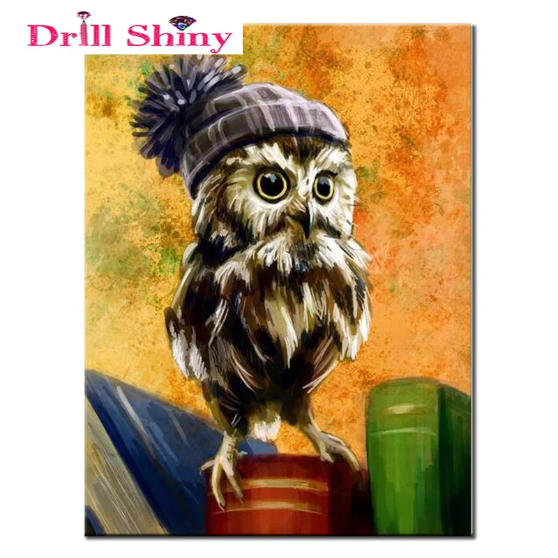 5D алмазная живопись вышивка крестиком своими руками искусственная сова