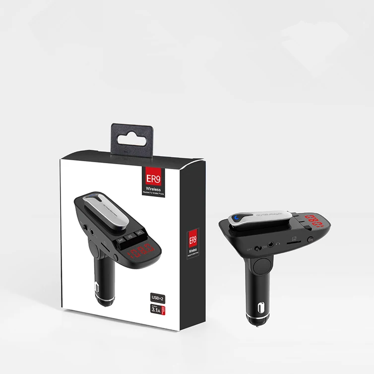 Er9 car Bluetooth headset Support private call New hands-free wireless | Автомобили и мотоциклы