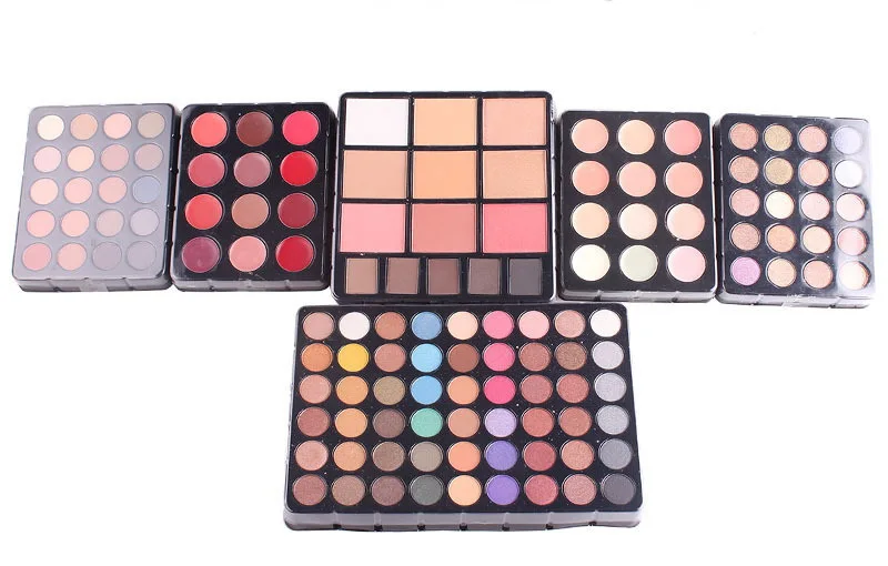 Профессиональные большой Размеры Макияж Box лицо полный все косметические