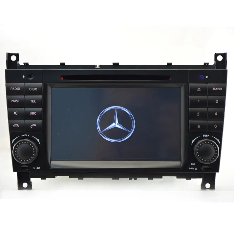 Автомобильная Мультимедийная система для Mercedes Benz W203 W219 2004 2007 C200 C230 C180 C320 C350 CLK W209 C