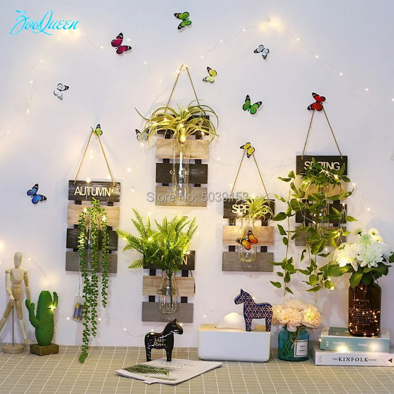 Светодиодные украшения Luces Сказочная гирлянда с рисунком куклы подарок цветок