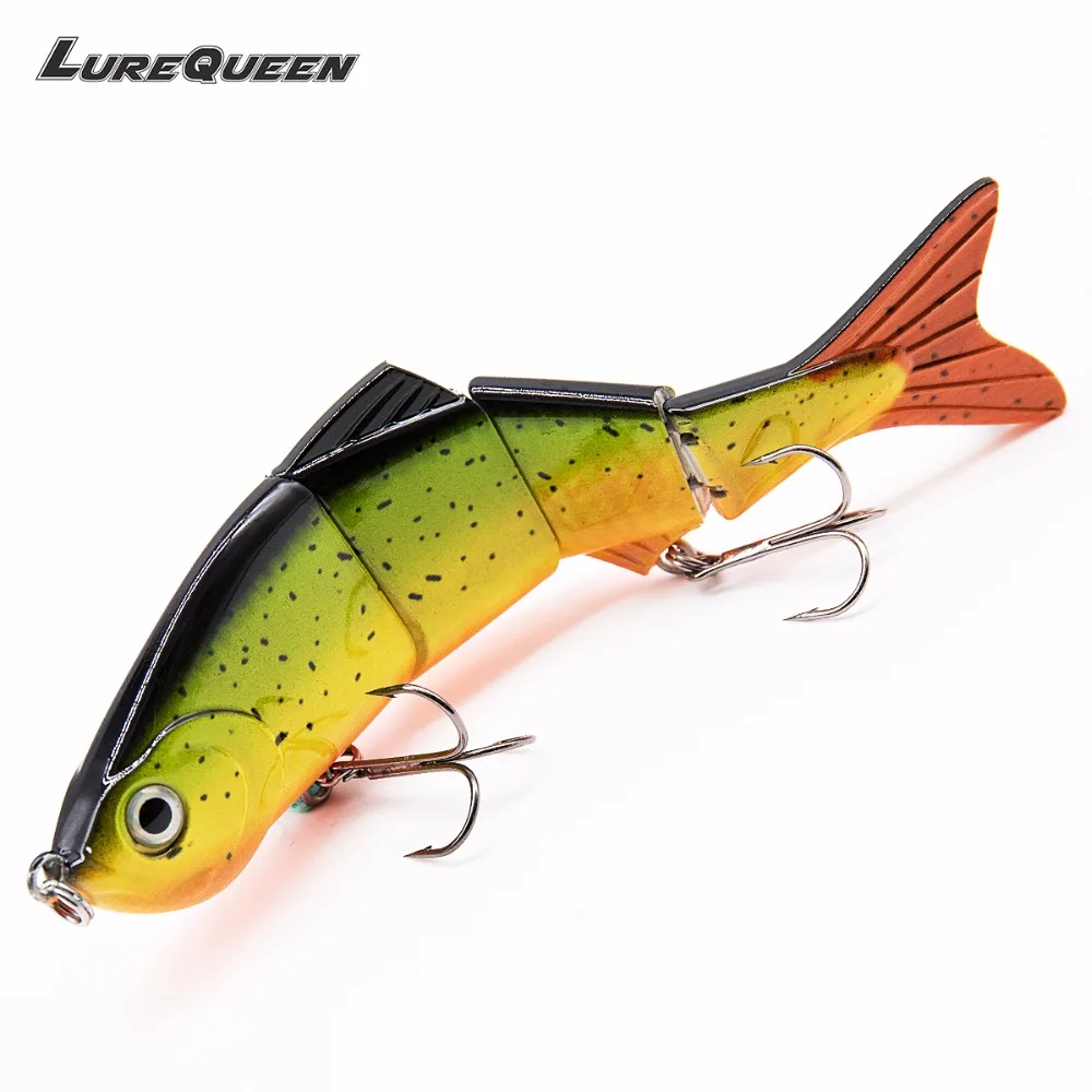 5 шт./лот 15 см 34 г 4 сегментов Swimbaits воблеры большая игра рыболовные приманки