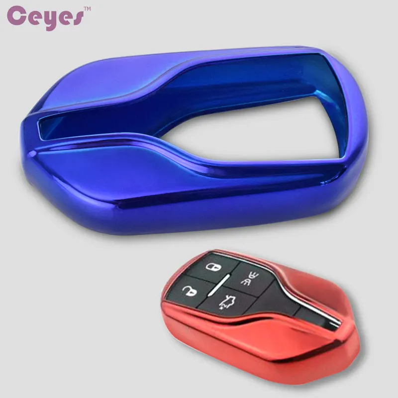 Чехол для автомобильного ключа Ceyes из ТПУ чехол с дистанционным управлением Maserati