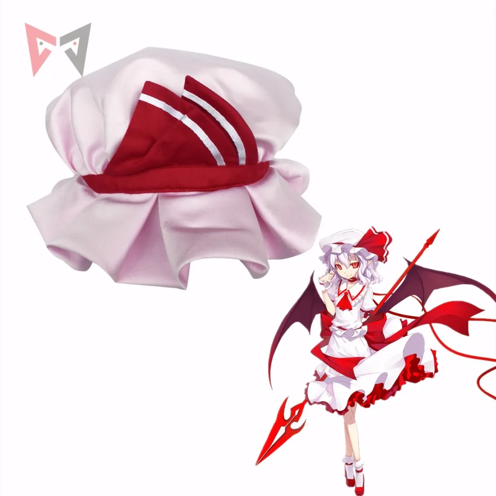 MMGG Touhou Project косплей Remilia Scarlet шляпа для косплея|Аксессуары костюмов| |
