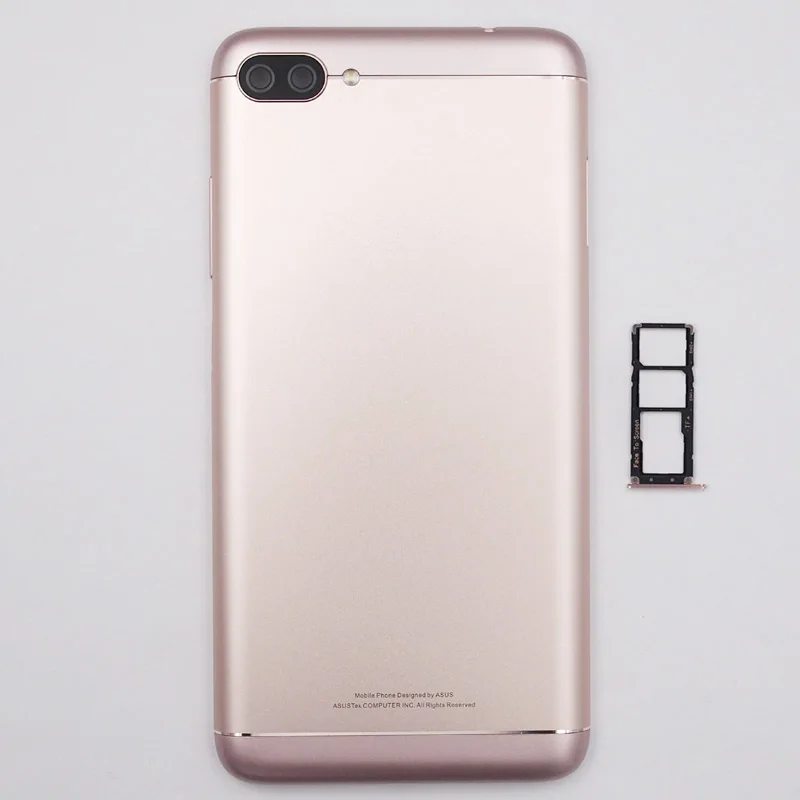 Новая задняя крышка аккумулятора BaanSam для ASUS Zenfone 4 Max ZC554KL с объективом камеры +