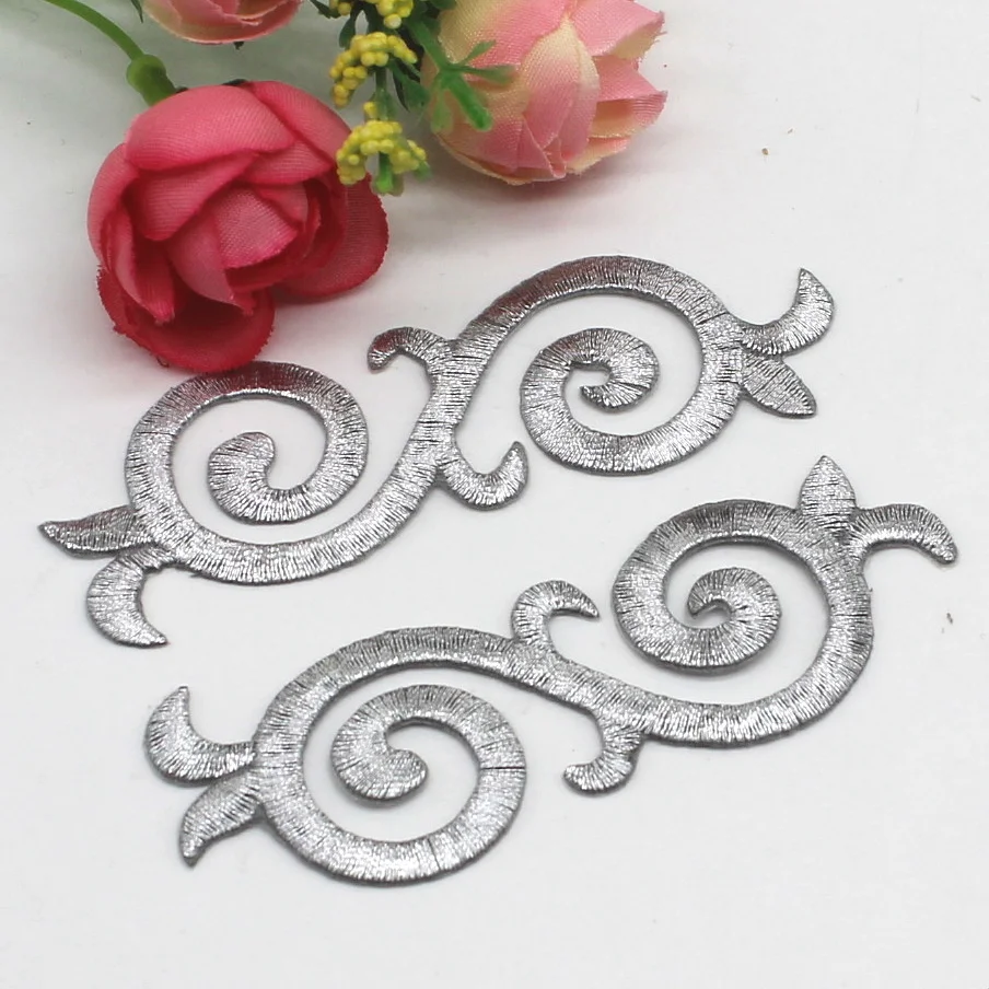 5 пар/партия Кружевная аппликация 9 х3 см|lace applique|iron on laceapplique lace |