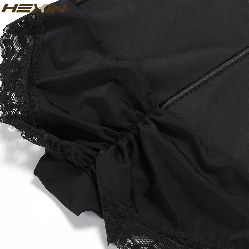 HEXIN контрольные штаны, подтягивающие ягодицы, с контролем живота, трусы, высокая талия, крючки, тонкие, Корректирующее белье, утягивающие корсеты