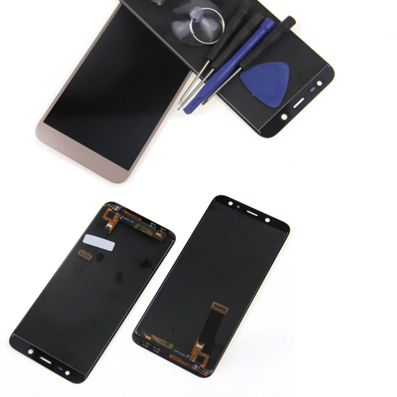 ЖК-дисплей для SAMSUNG Galaxy J6 J600F кодирующий преобразователь сенсорного экрана в