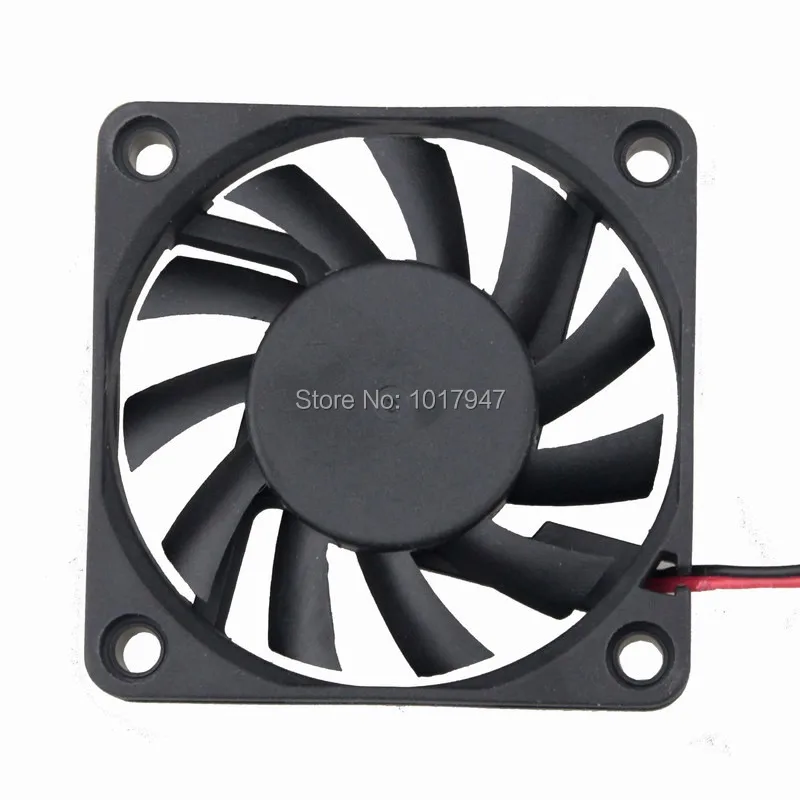 1 шт. Gdstime DC 12 В 2 контакта 6010 60 мм 60x60x10 6010S мини охлаждающий вентилятор двигателя |