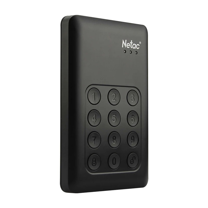 Netac K390 USB3.0 Внешний Жесткий Диск 500 ГБ 1 ТБ 2 Блокировка Клавиатуры HDD AES 256-битное