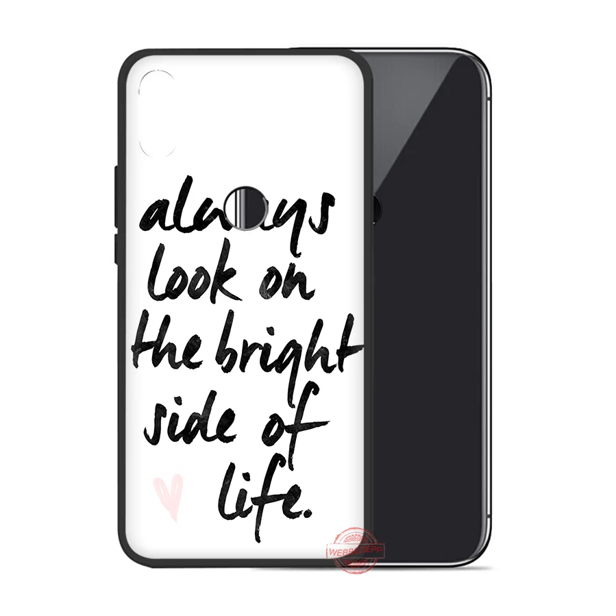 WEBBEDEPP пословица фраза девиз Good Vibes Only Love мягкий чехол для Huawei P8 P9 P10 P20 P30 Lite Pro 2017 2018