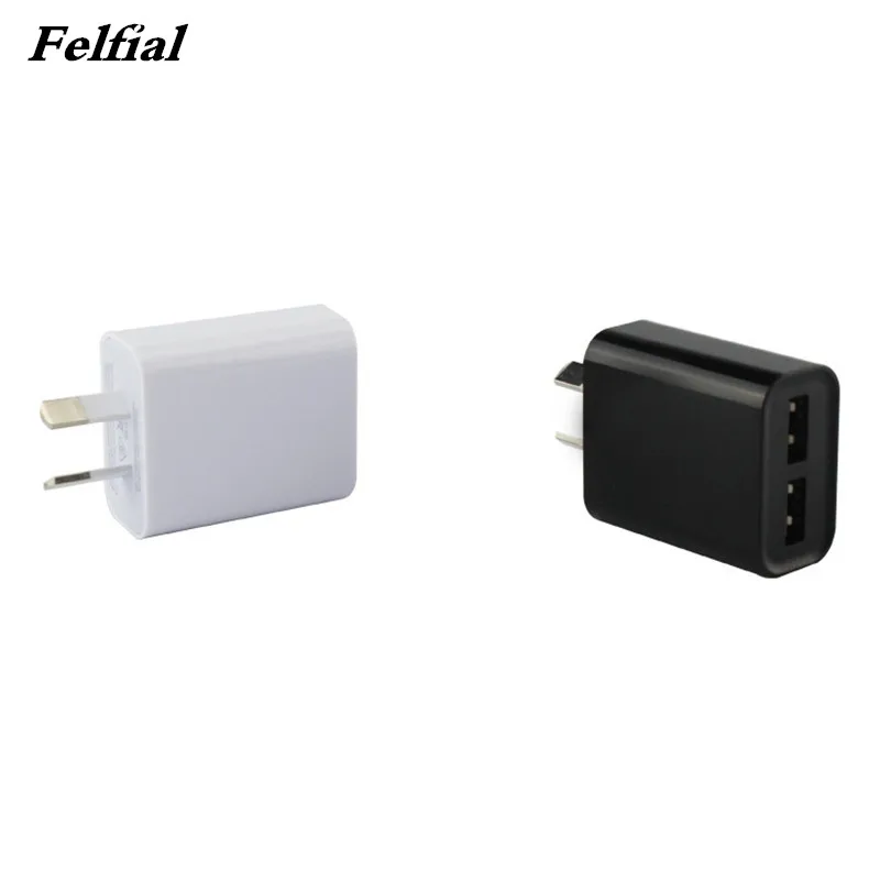 Новый USB адаптер питания с двойным интерфейсом 5 В 2 4 А австралийская Новая