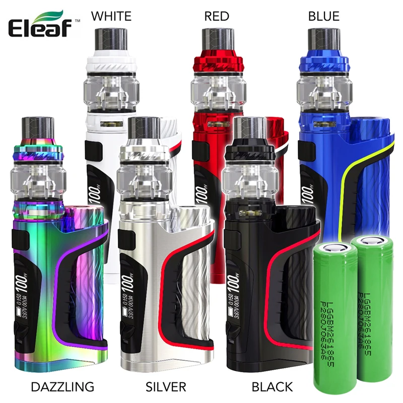 Аутентичный набор Eleaf iStick Pico S 100 Вт TC с емкостью ELLO VATE 6 5 мл HW N 0 2 Ом катушечная