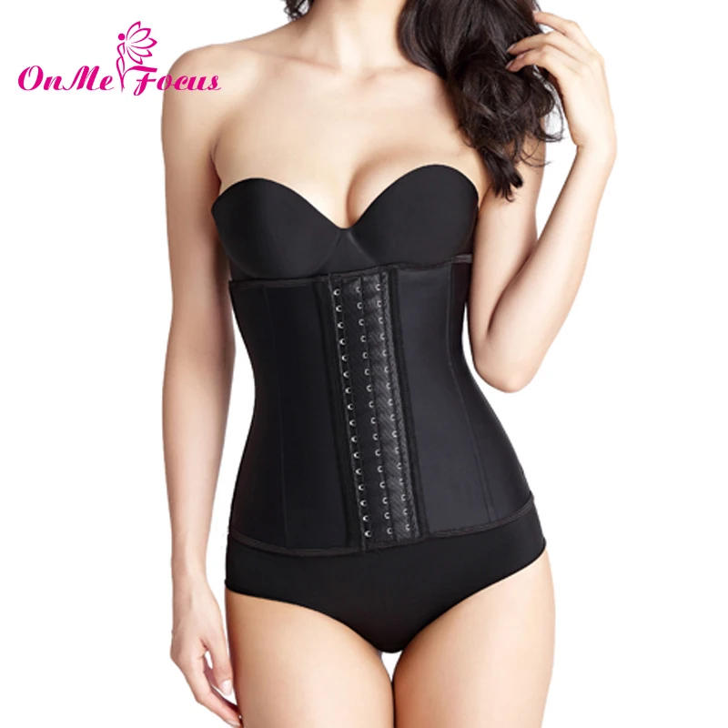 Для женщин бесшовные Firm Control body shaper Открыть Бюст латексный поддерживающий корсет