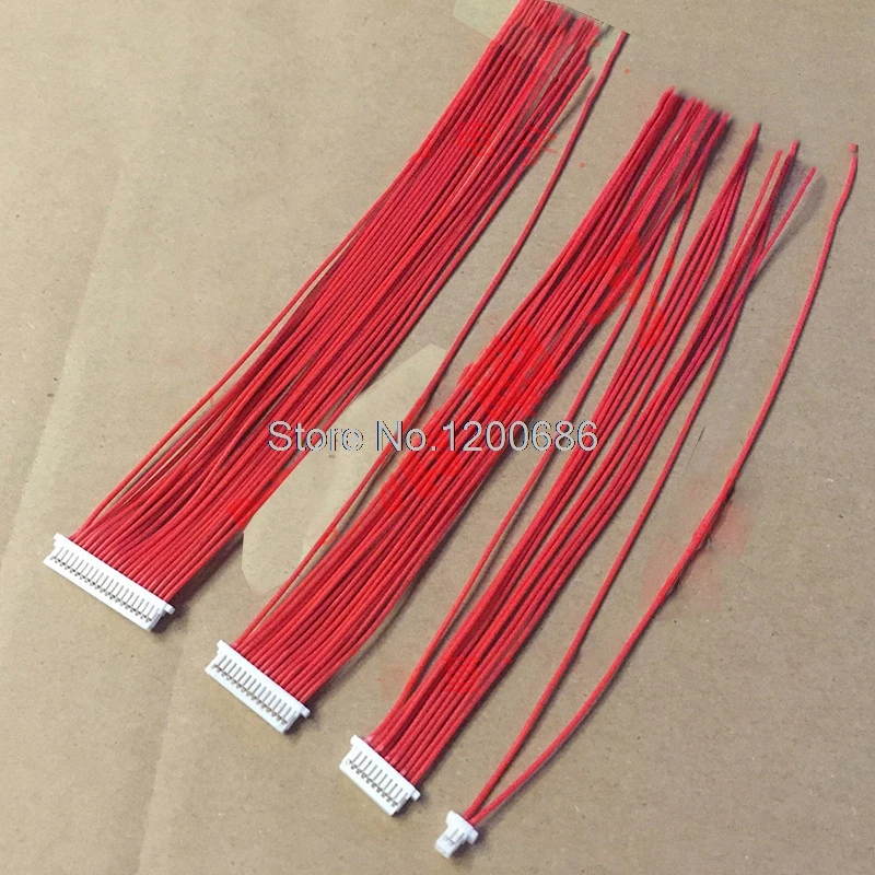 

SH1.0 5Pin Male Plug Connector With Wire Cable 10 Sets Mini Micro Sh 1.0 Jst 5-Pin Connector Plug Male With 100Mm Cable