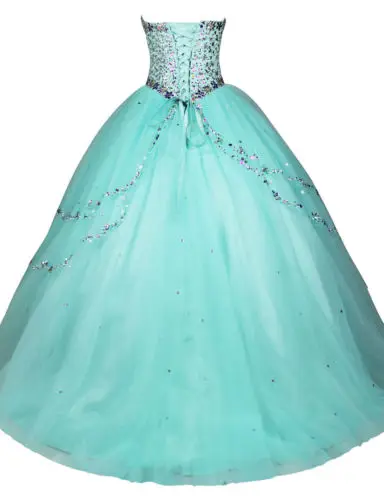 Женское платье в стиле Quinceanera ANGELSBRIDEP мятно Зеленое Длинное блестящее с лифом