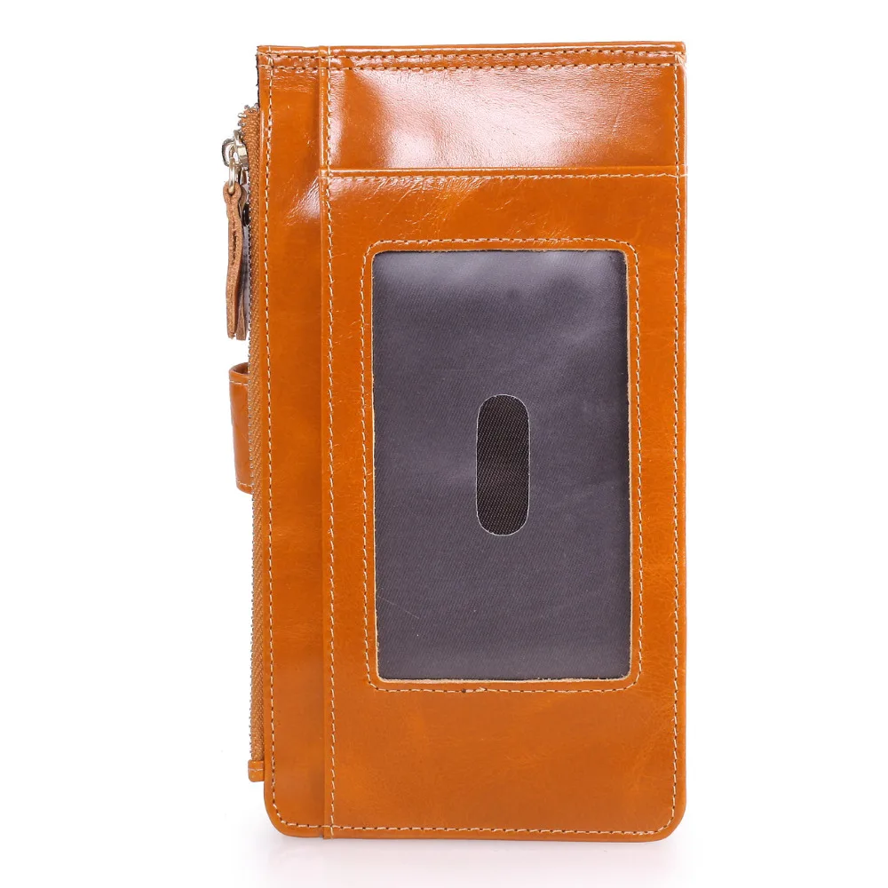 Женский кошелек женский кожаный женская сумка клатч из коровьей кожи двойной