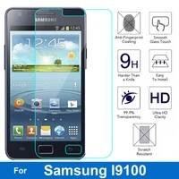 for samsung galaxy s2 safety screen protector 0 26mm 2 5d 9h hd nano coated tempered glass film on s ii sii i9100 i9105