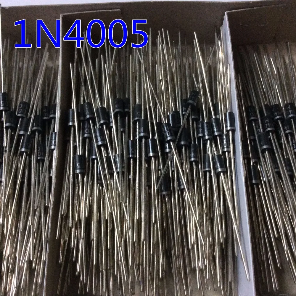 1000 штук кор. Новый 1N4005 1N4006 DO-41 MIC DIP выпрямитель диода 1N-4005 1N-4006 | Автомобили и
