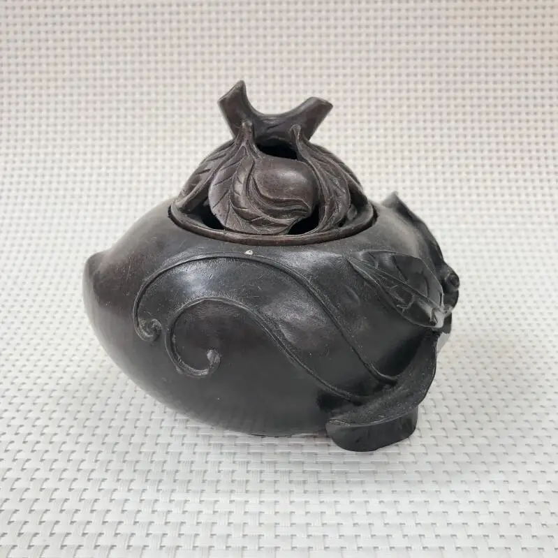 Pure copper dish incense burner home interior antique sandalwood | Дом и сад