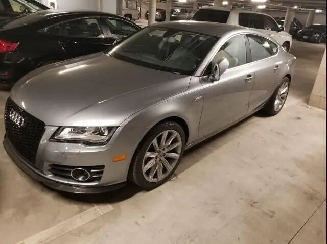 Комплект для тела A7 m комплект из углеродного волокна Audi Передние боковые юбки