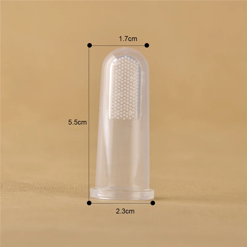 Мягкая безопасная Силиконовая зубная щетка для ухода за ребенком Детская