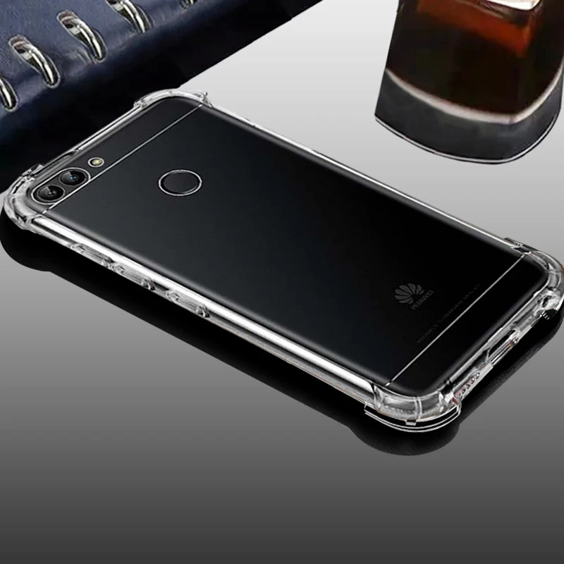 YUETUO прозрачные противоударные Чехлы для задней панели телефона etui coque cover чехол