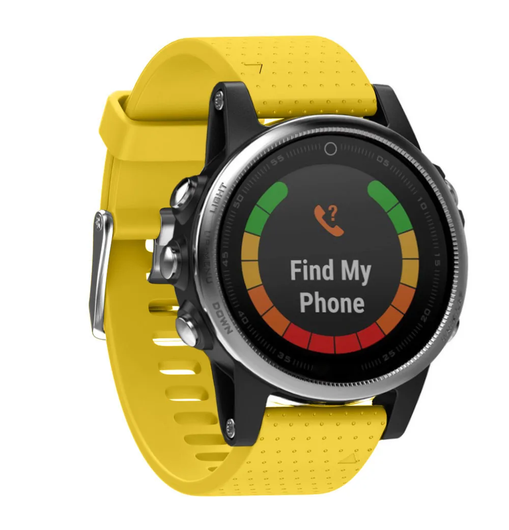 20 мм из силикагеля, мягкий быстросъемный комплект ремешок для Garmin Fenix 5S gps часы Futural цифровой Прямая поставка AUGG2