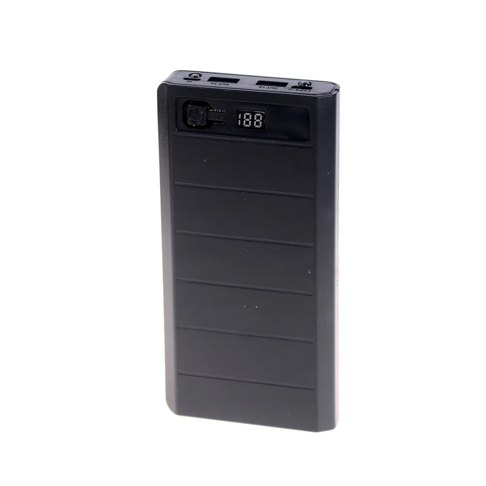 2 USB Ports 8x 18650 DIY Portable Battery Holder LCD Display Power Bank Case Box | Мобильные телефоны и аксессуары