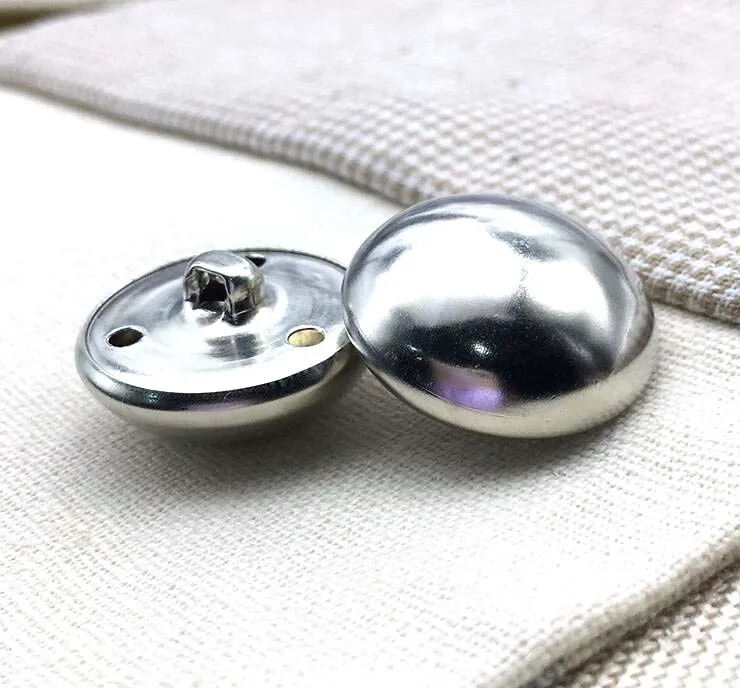 100 шт./лот металлические пуговицы для одежды в виде грибов