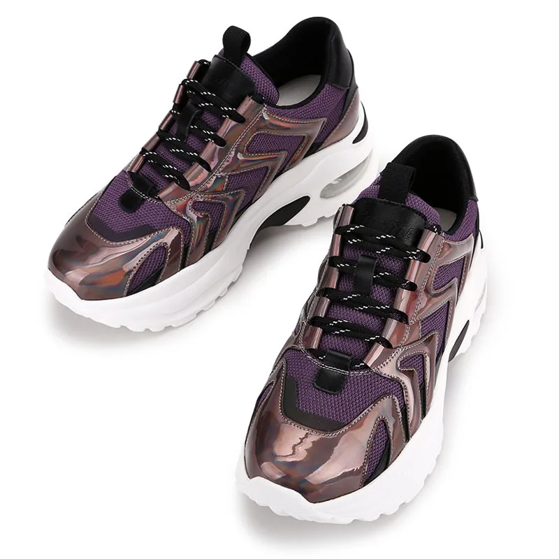 2019 Весенняя цветная модная повседневная обувь для бега трендовая улицы