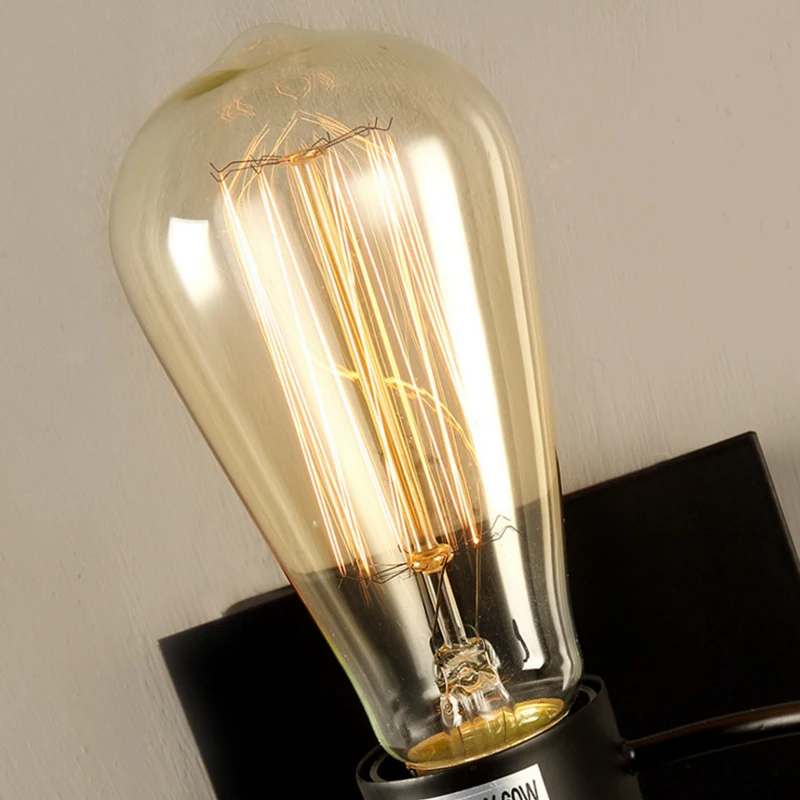 Винтажный настенный светильник старинная настенная лампа в стиле ретро Эдисона