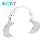 IKOKY оральный Фиксатор с открытым ртом кляп АБС интимные игрушки для пар маленькиесредние взрослые игры Фетиш SM ограничения для связывания эротические игрушки