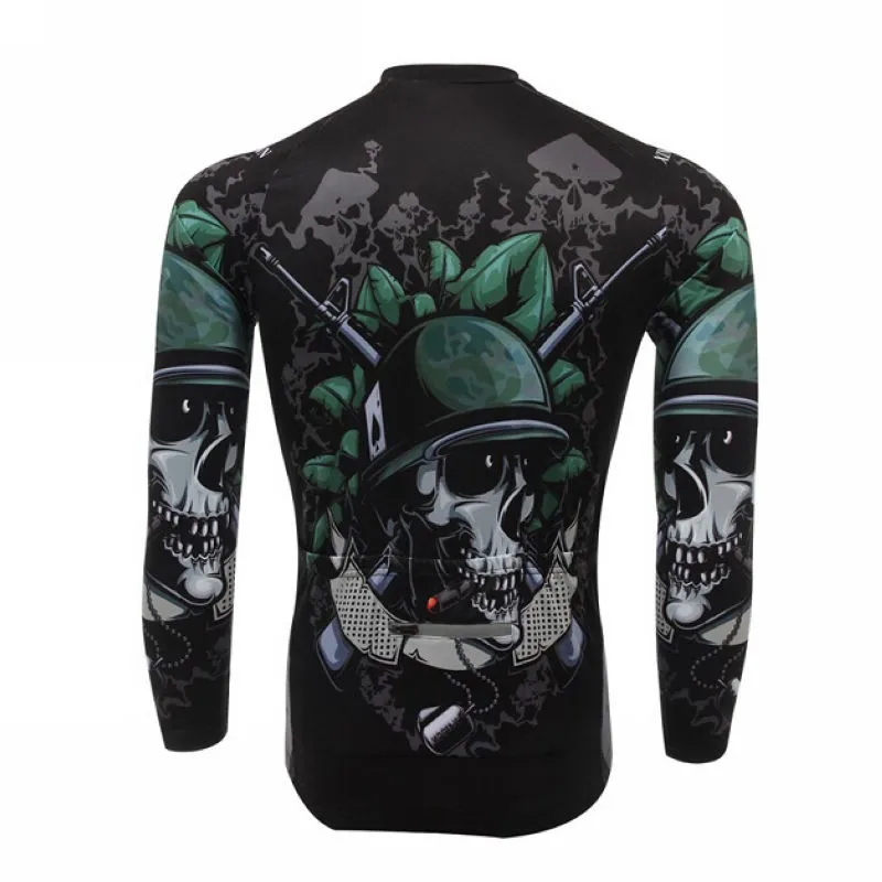 Лидер продаж Мужская велосипедная длинная трикотажная одежда для велоспорта с