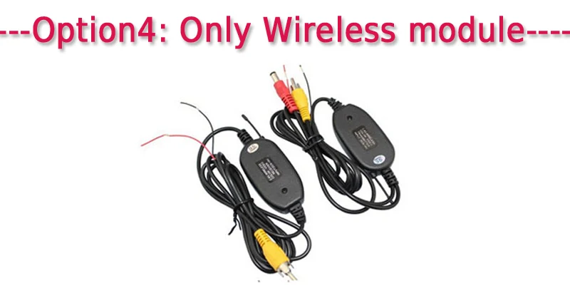 Wireless Module Koorinwoo, Беспроводной приемный автомобильный монитор, экран 800*480, Автомобильная камера заднего вида, резервный Обратный Датчик, ночное видение, инфракрасное освещение - Название цвета: Wireless Module