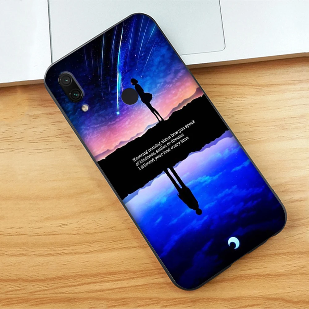 16 Аниме ваш Kimi no Na wa мягкий чехол для Xiaomi Redmi Note 7 4 4X6 Pro 5 Plus 5A 6A Go S2 - Цвет: 16