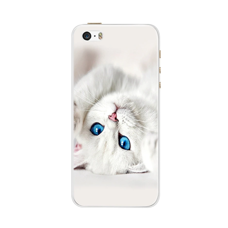 Чехол для Apple iphone 5S мягкий силиконовый чехол 5 защитный SE оригинальные чехлы |