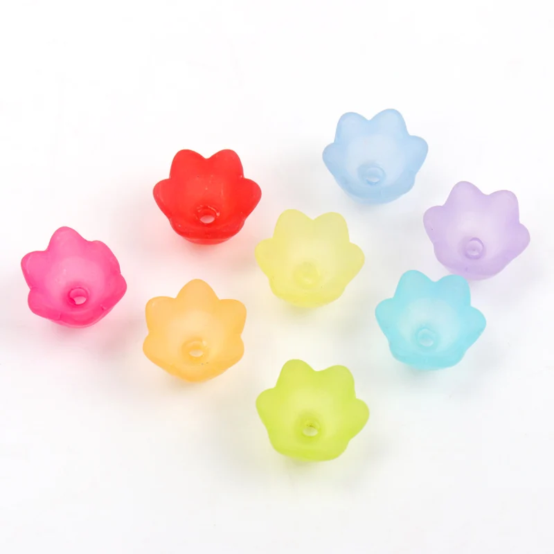 Шарики-разделители акриловые для изготовления ювелирных изделий 7x9 мм 100 шт. |