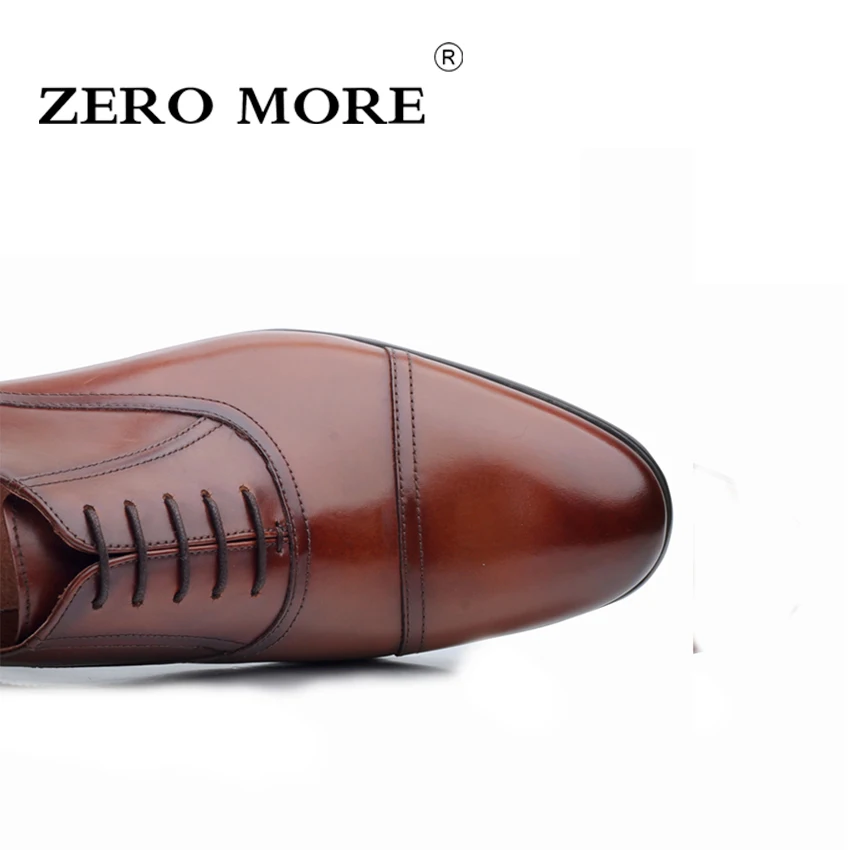 ZERO MORE/Мужская обувь Роскошные классические деловые модельные туфли в британском