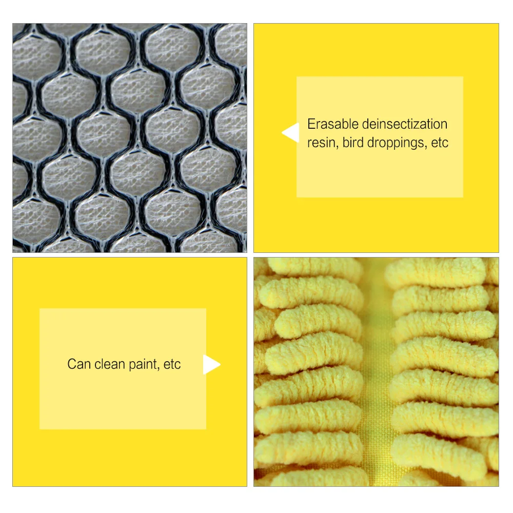 Горячая ультратонкое волокно синель антозоан Автомойка губка из микроволокна