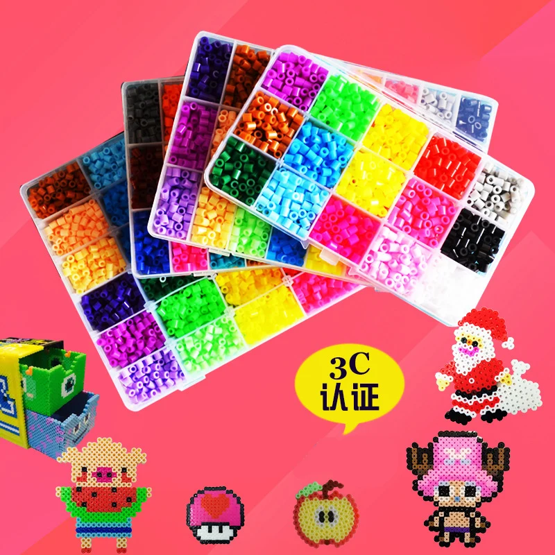 5 мм бусины Hama 24/48 цветов perler игрушка бусина предохранитель для детей сделай сам