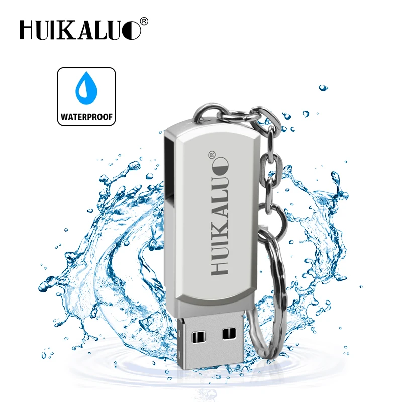 Металлическая USB Флешка 32 Гб 64 ГБ высокоскоростной флешка 4 8 16 флеш-память