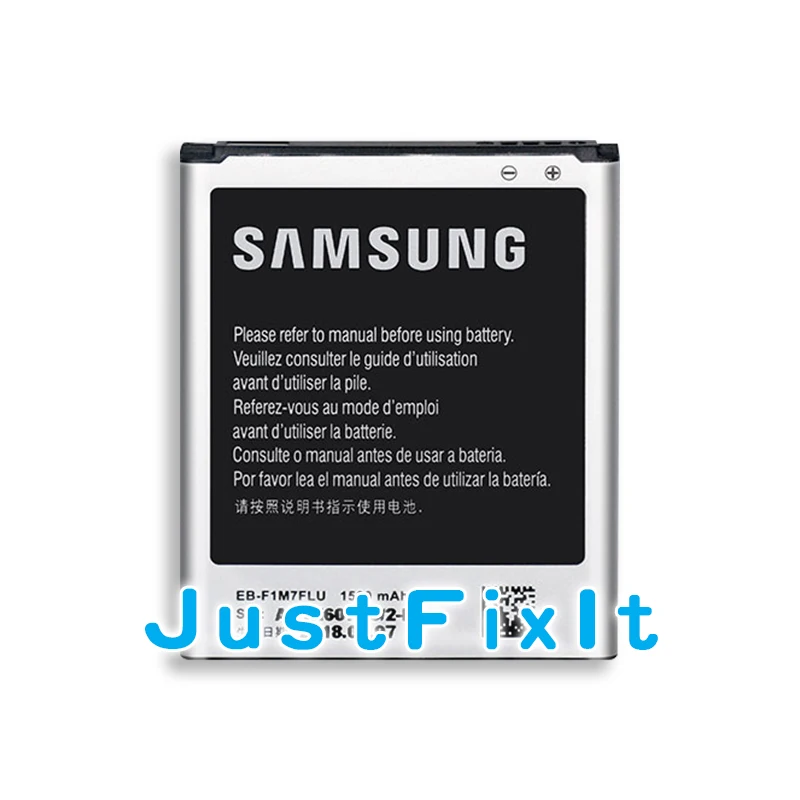 Оригинальная сменная батарея для samsung Galaxy S3 Mini i8160 i8200 i8190 S7562 G313 EB-F1M7FLU 1500 мАч |