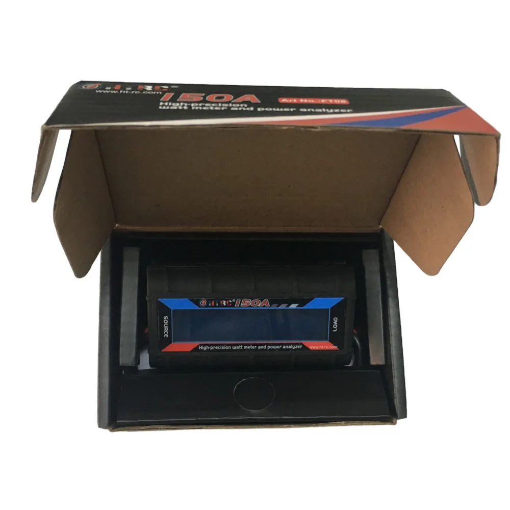 Высокоточный 150A RC Ваттметр и анализатор мощности HTRC FT08|rc watt meter|rc wattrc meter |