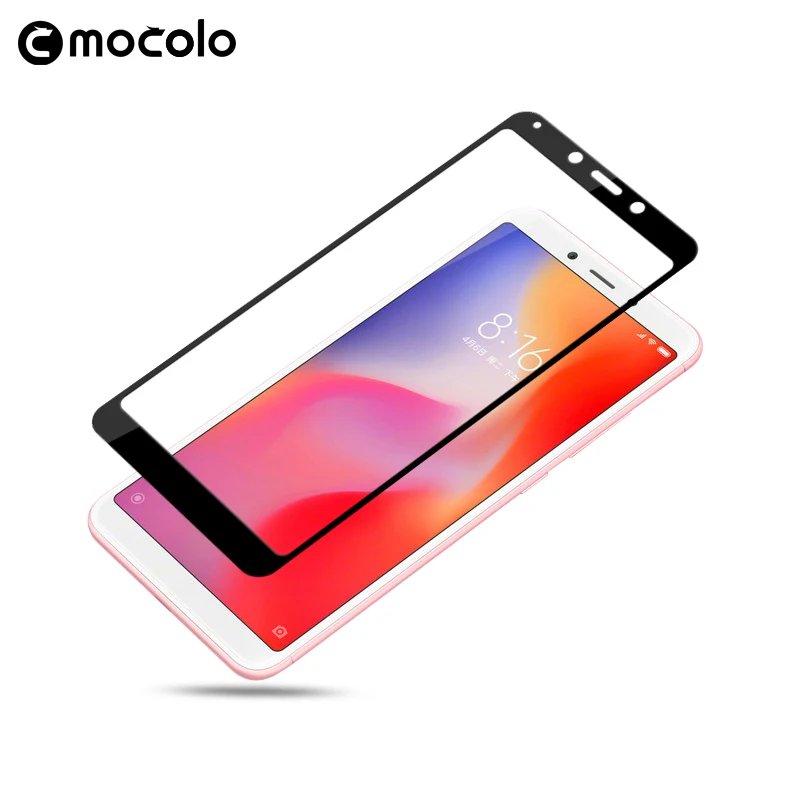 Защитное стекло Mocolo закаленное 9H для Xiaomi Redmi 6|Защитные стёкла и плёнки телефонов|