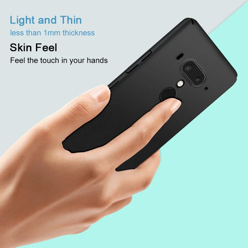 IMAK JAZZ Тонкий чехол для телефона s htc U12 Plus ПК Жесткий матовый защита задней крышки