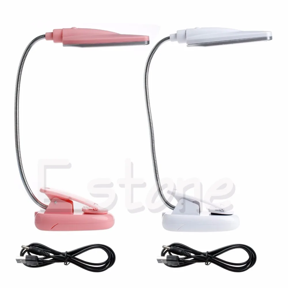

Reading light Flexible USB 28 LED Light Clip On Bed Table Desk Lamp Reading light