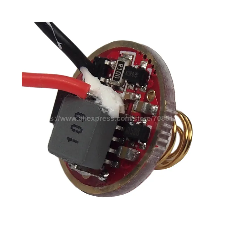 CF FX-17A 17mm 3V - 9V 2.2A 1 ячейка или 2 ячейки группы 3-5-Mode драйвер печатной платы для Cree XM-L