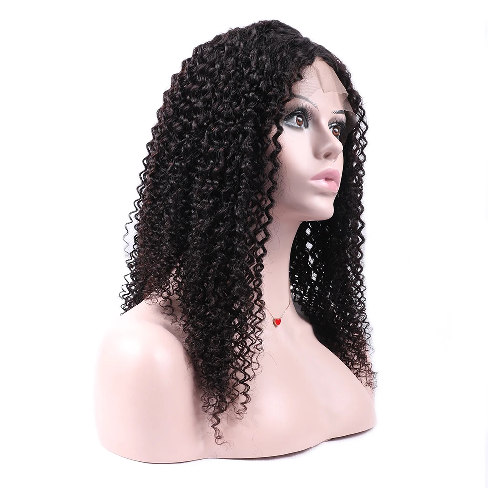 Mstoxic Brazilian Curly Lace Front Human Hair Wigs Pre Plucked For Black Women 130% Density Remy Wig | Шиньоны и парики
